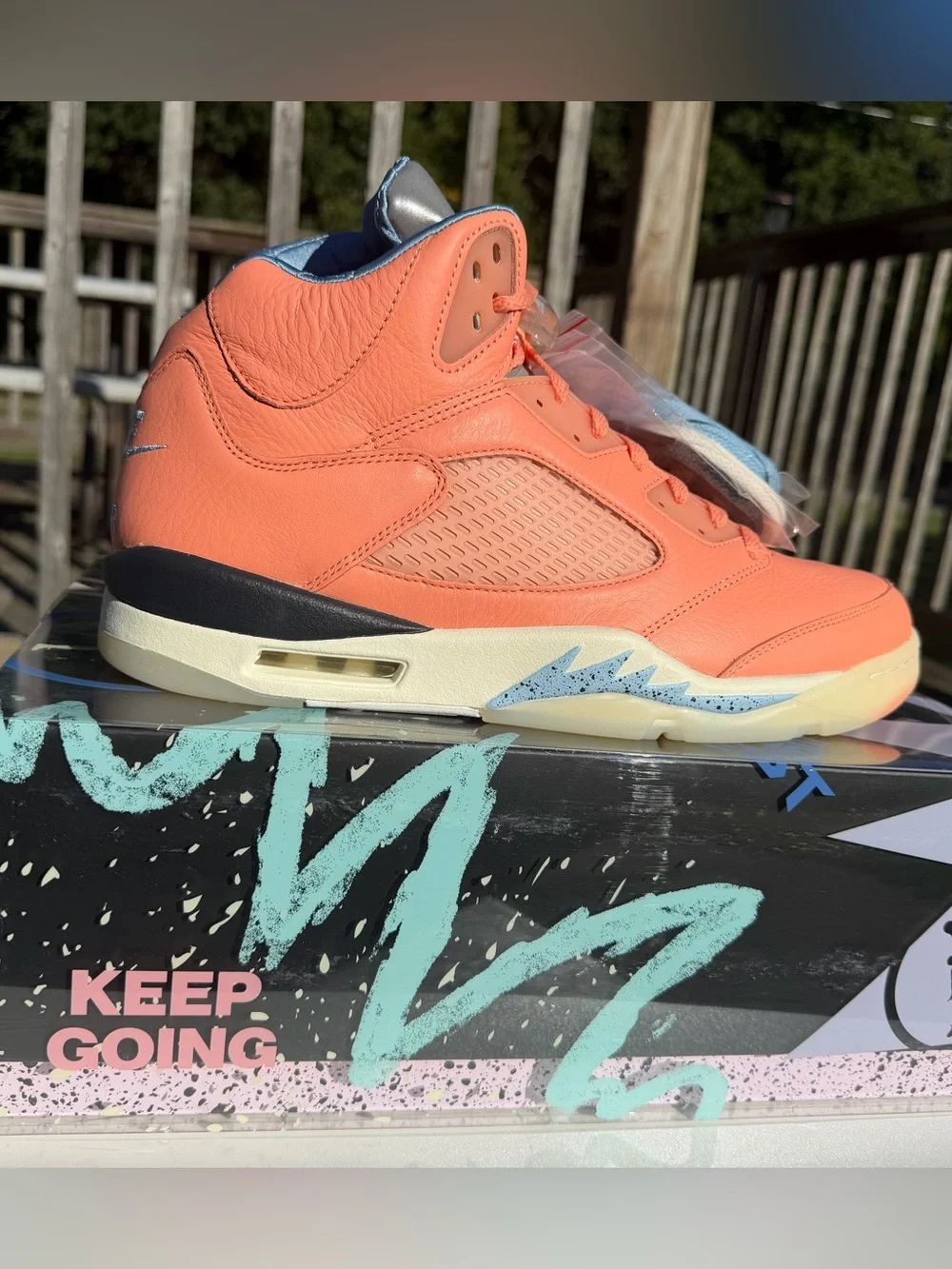 🔥 DJ Khaled x Air Jordan 5 “We The Best” — Crimson Bliss